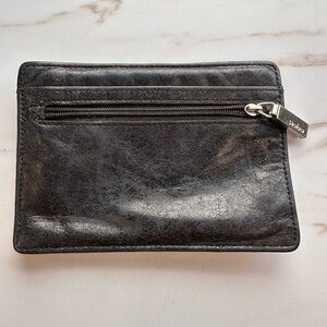 HOBO black leather wallet